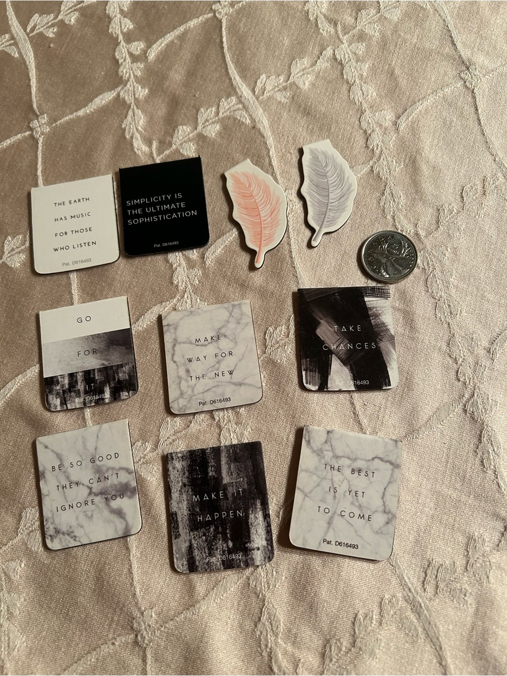 10 magnetic bookmarks - Picture 3 of 3